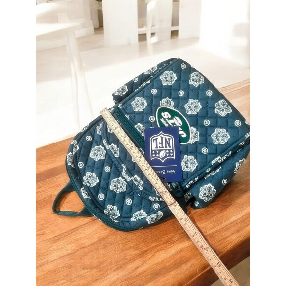 Vera Bradley NFL Small Backpack in Cotton (New York Jets)